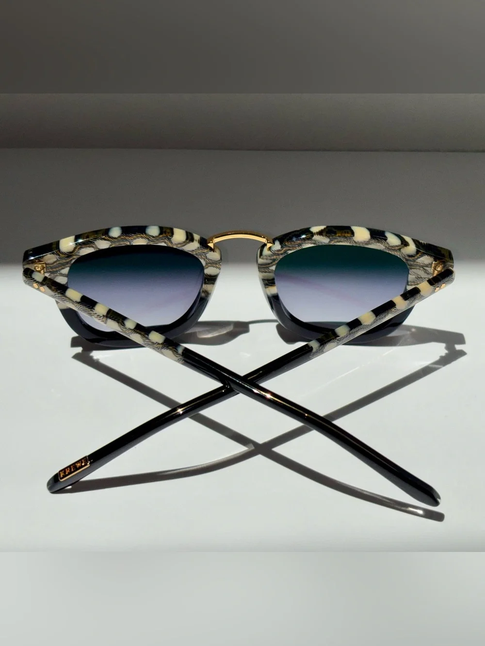 KREWE - FRANKLIN NYLON | Stella to Black Sunglasses